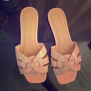 Nude sandals